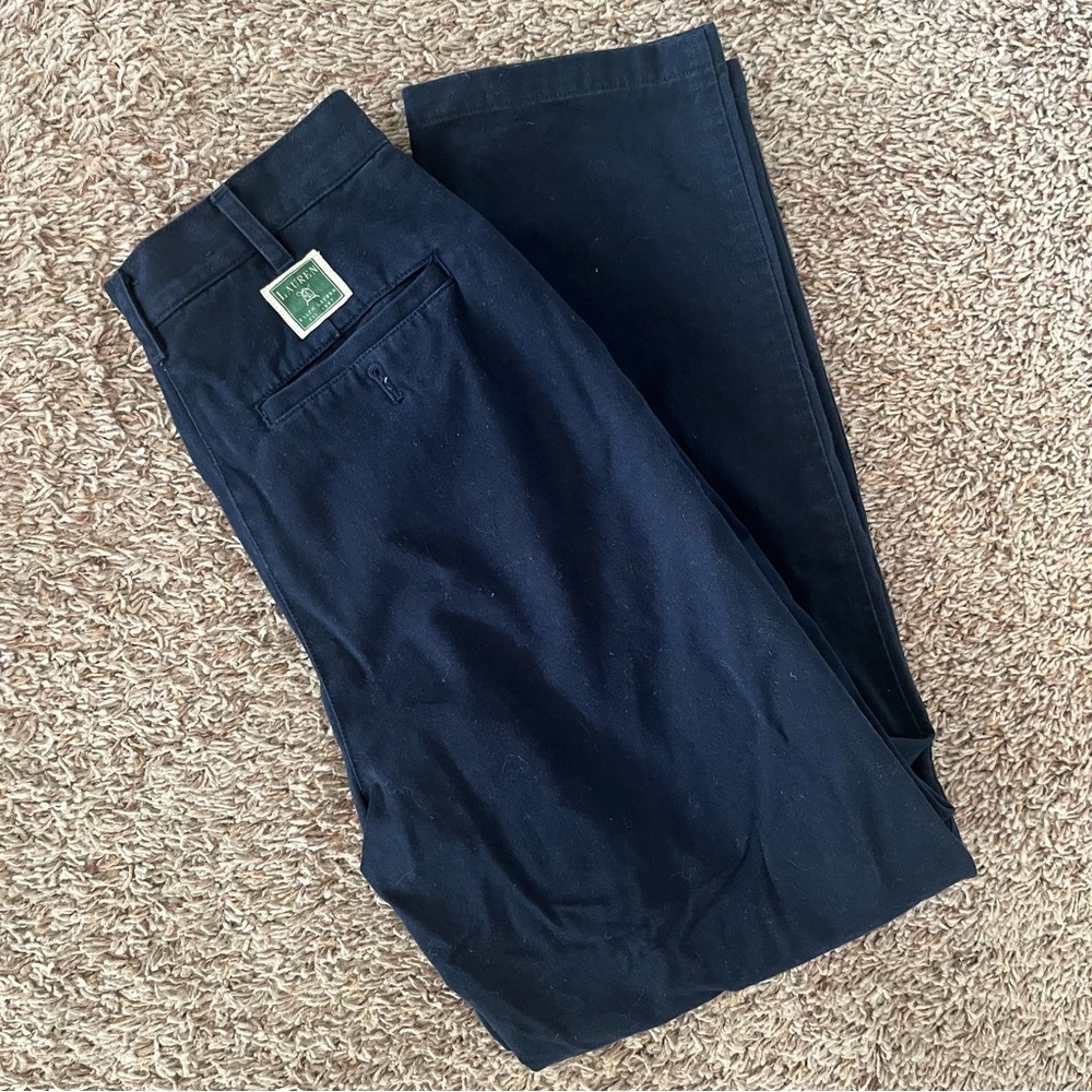 LAST CHANCE -- Vintage Ralph Lauren Trousers in Navy